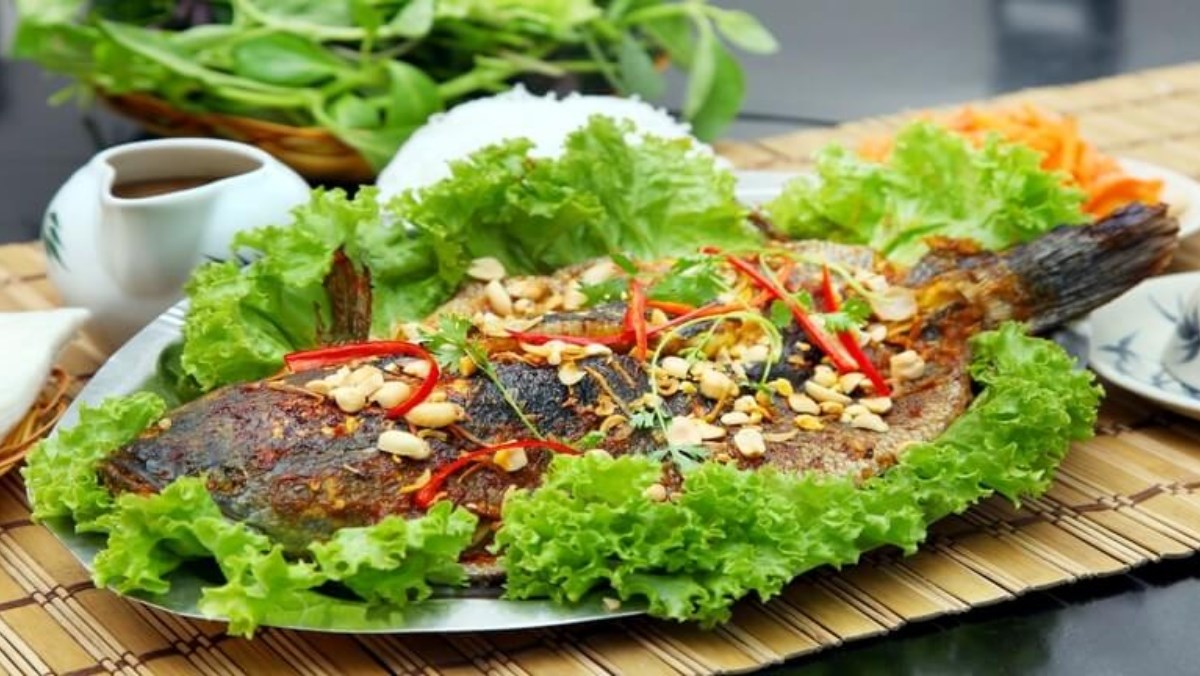Cá nước mặn nướng các loại