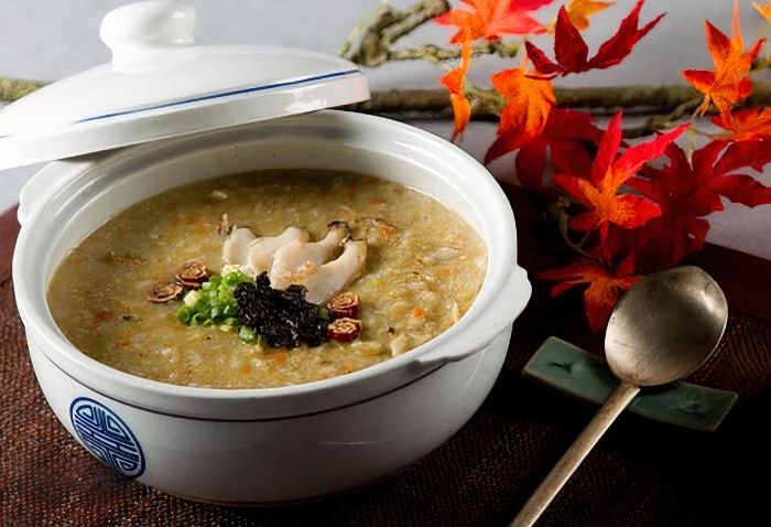 cách nấu cháo bào ngư đậu xanh