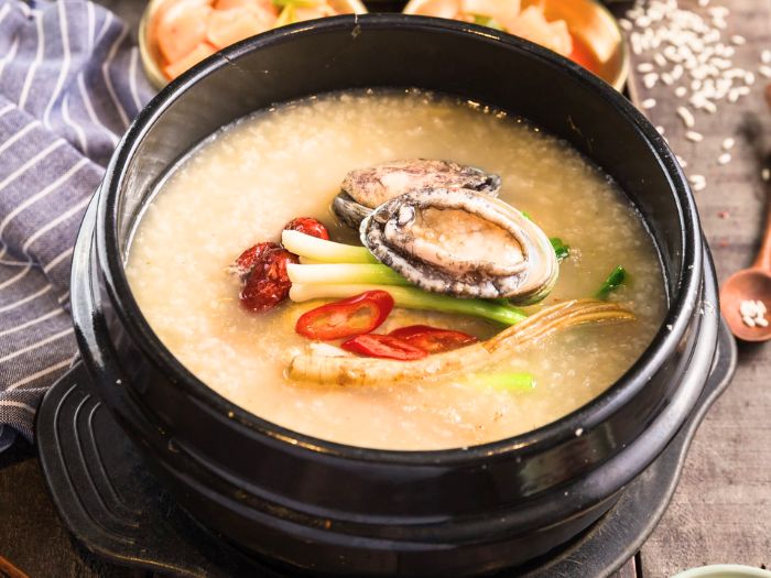 cách nấu cháo bào ngư