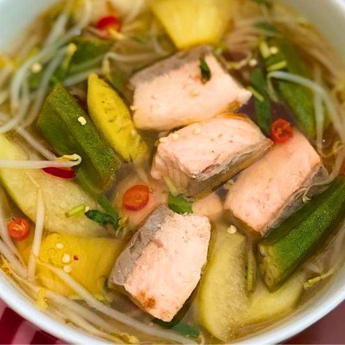 canh chua cá cờ kiếm