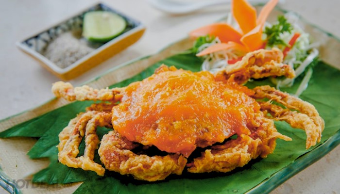 cua lột rang trứng muối cua lột làm món gì