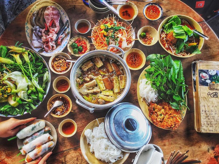 lẩu mắm Cần Thơ quán ăn hải sản Cần Thơ