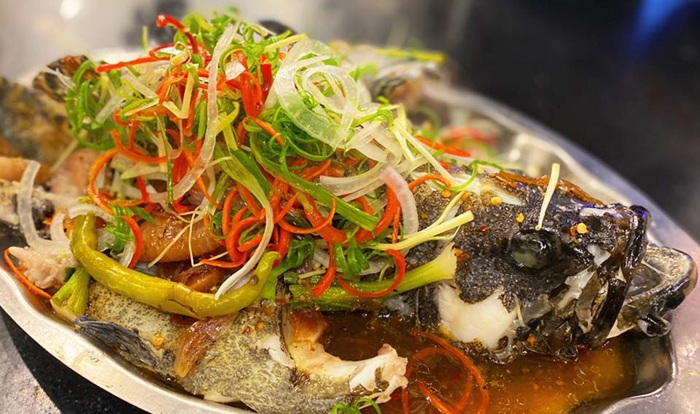 cá mú hấp xì dầu thơm ngon giữ trọn vị ngọt