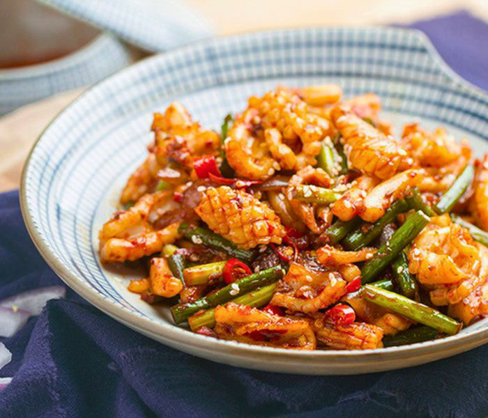 mực nang làm gì ngon-xào me