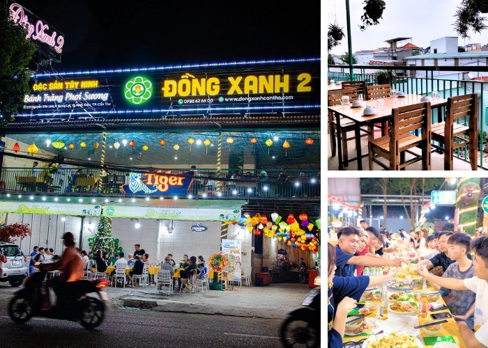 quán ăn Đồng Xanh 2 quán ăn hải sản Cần Thơ