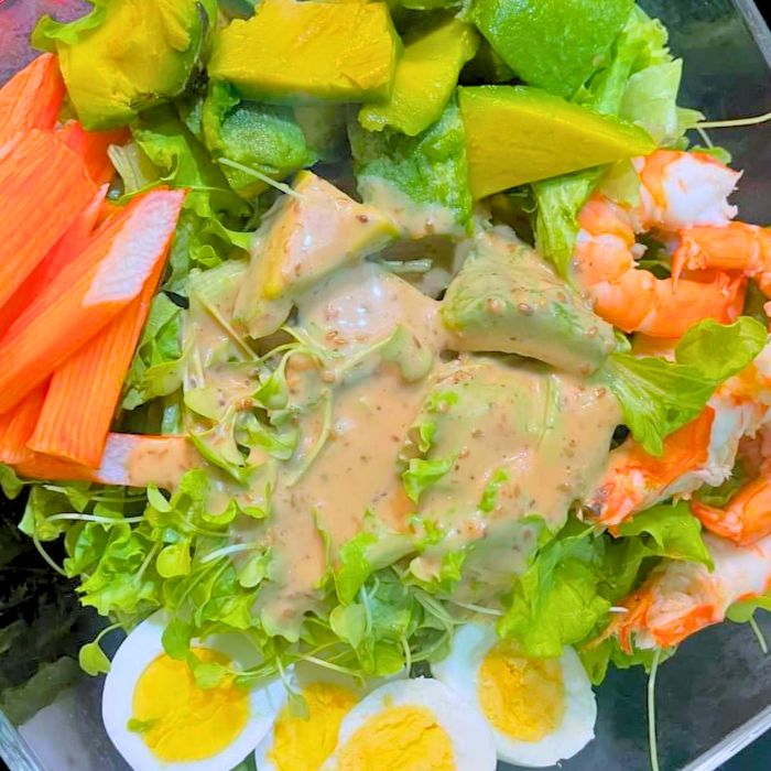 salad cá hồi Nauy