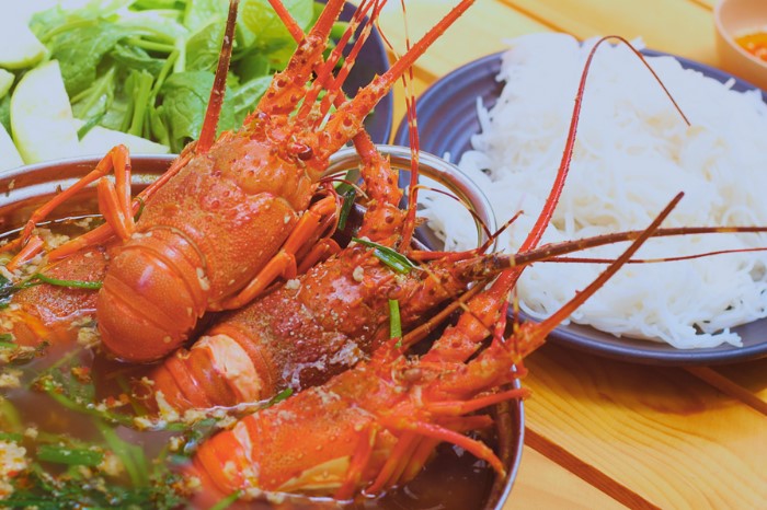 thực đơn các món hải sản cao cấp món chính