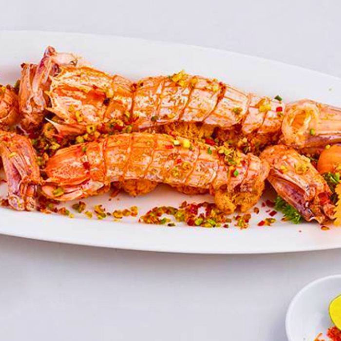 tôm tít nướng muối ớt