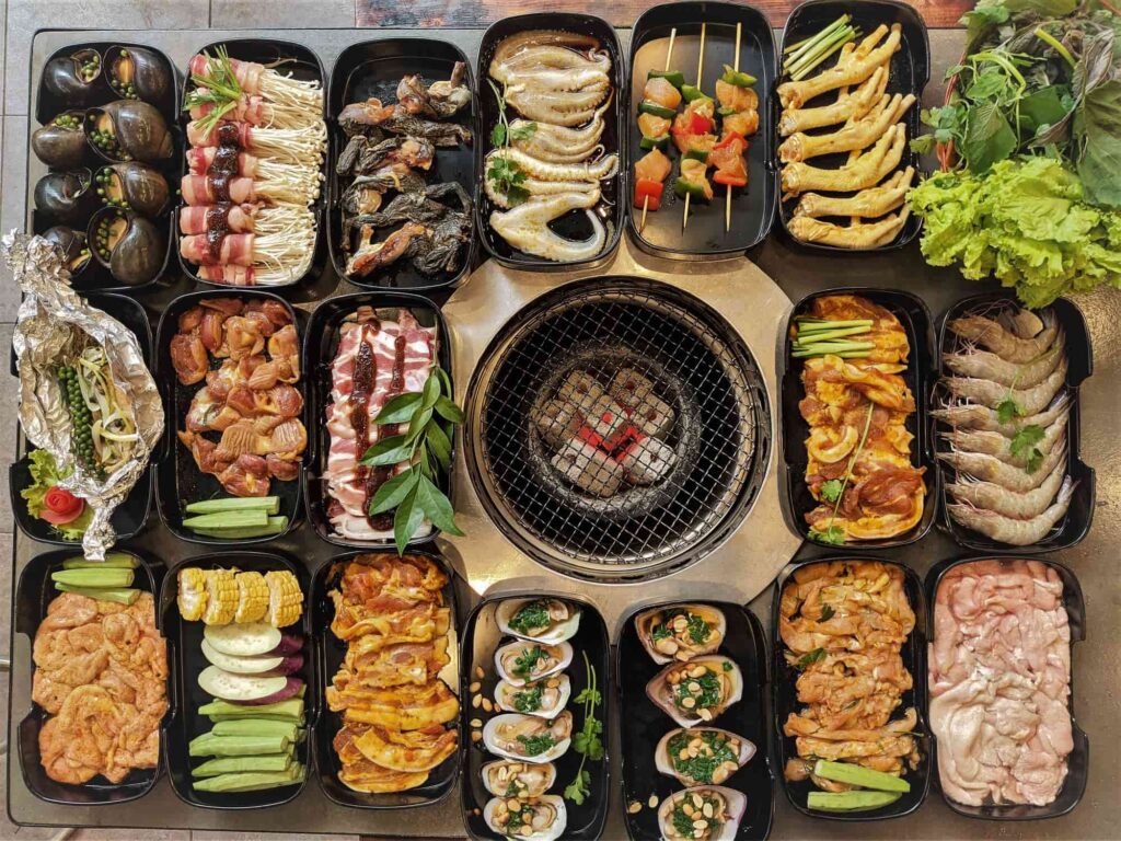 buffet hải sản sài gòn-thực đơn chóp chép buffet