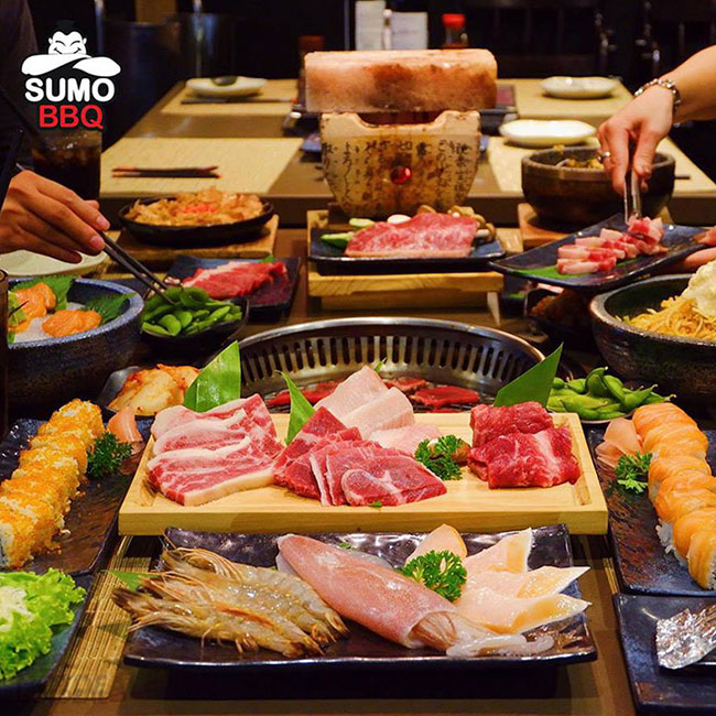 buffet hải sản Bình Tân -sumo bbq