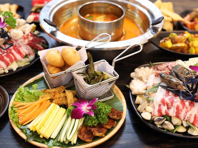buffet hải sản Hà Nội - blue ocean