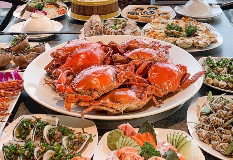 buffet hải sản Hà Nội - cửu vân long