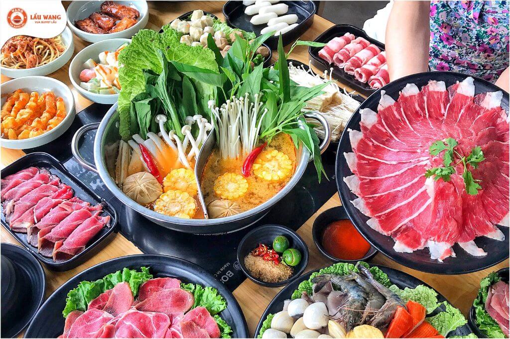 buffet hải sản Hà Nội -Lẩu Wang