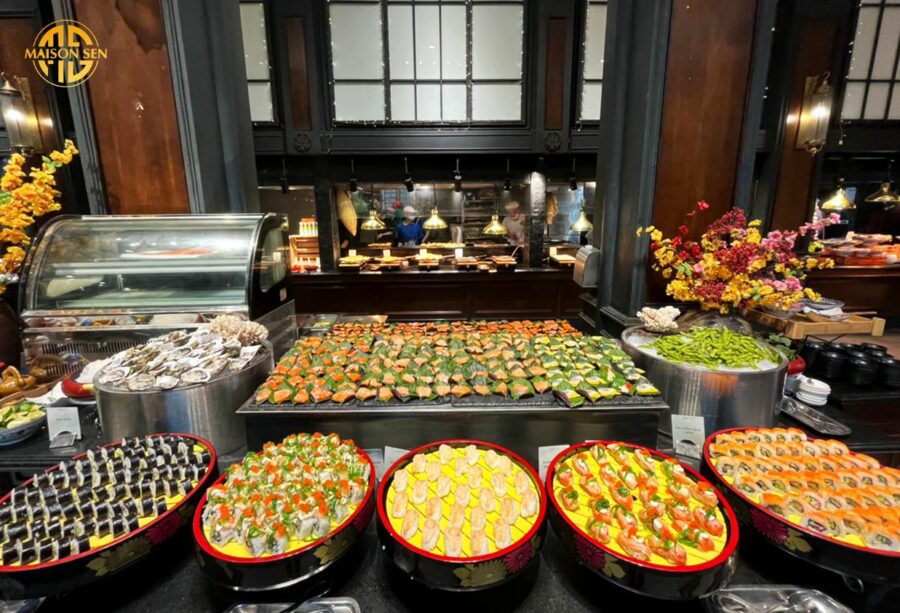 buffet hải sản Hà Nội -Maison Sen Buffet
