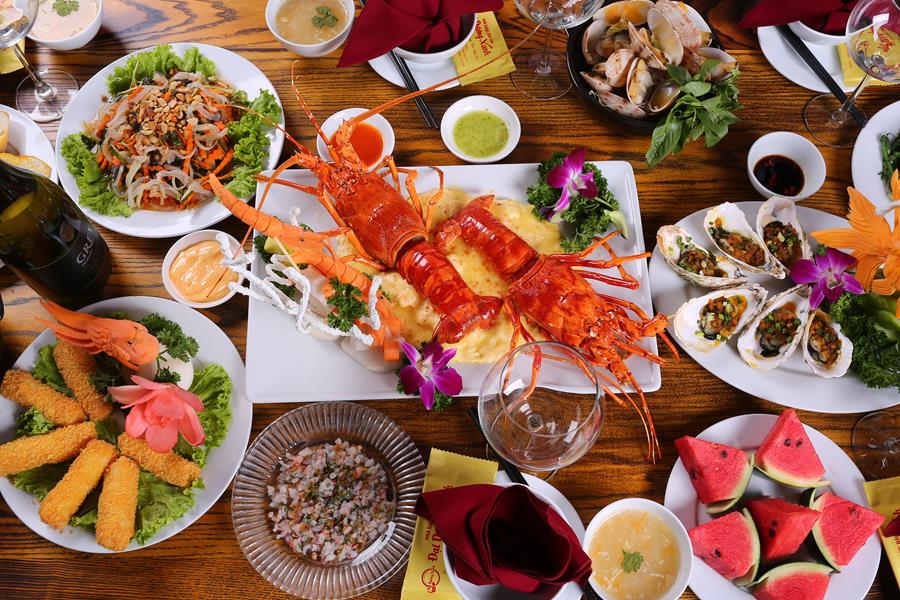 buffet hải sản Hà Nội -Nhà Hàng Hải Sản Vương Anh