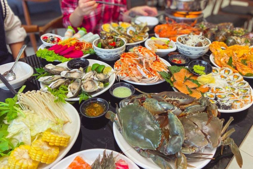 buffet hải sản Hải Phòng-Tomkang Buffet