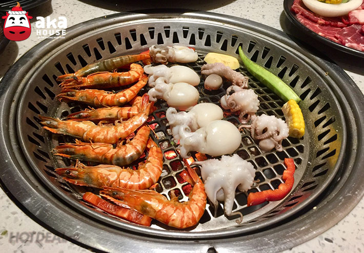 buffet hải sản quận 10 - aka house