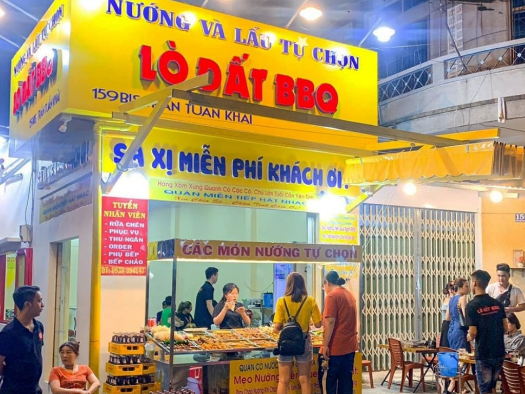 buffet hải sản quận 5 - Lò Đất BBQ