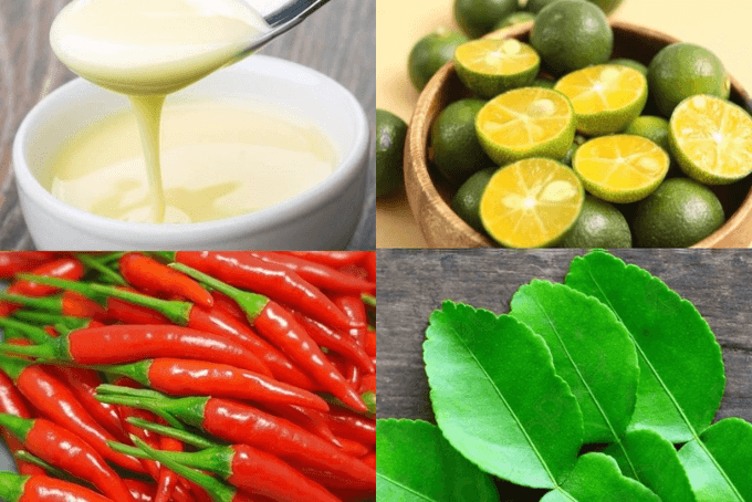 cách pha nước chấm hải sản với ớt sừng đỏ