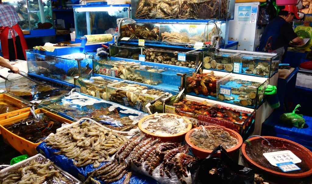 chợ Bến Đá-Mẹo lựa hải sản