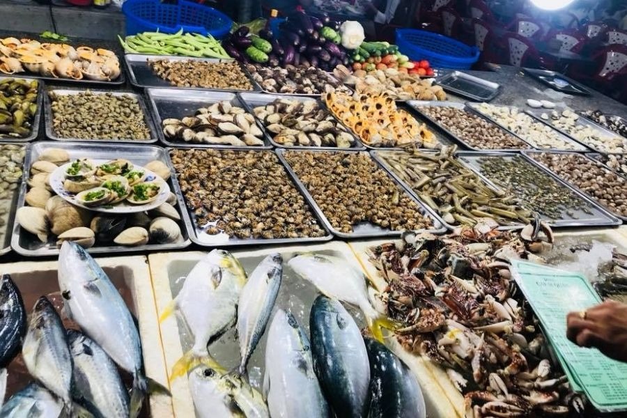Chợ hải sản Vũng Tàu-Chợ Xóm Lưới