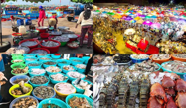 chợ hải sản Vũng Tàu