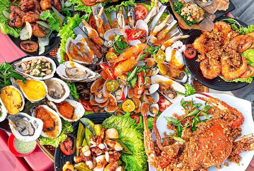 hải sản bình 