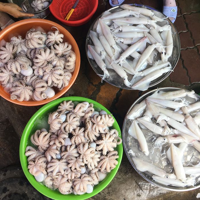 hải sản bình dân-Chợ Long Điền