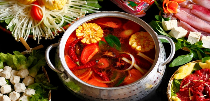 lẩu hải sản chua cay