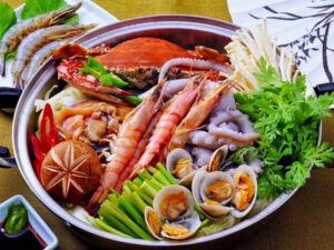 lẩu hải sản gồm những gì?