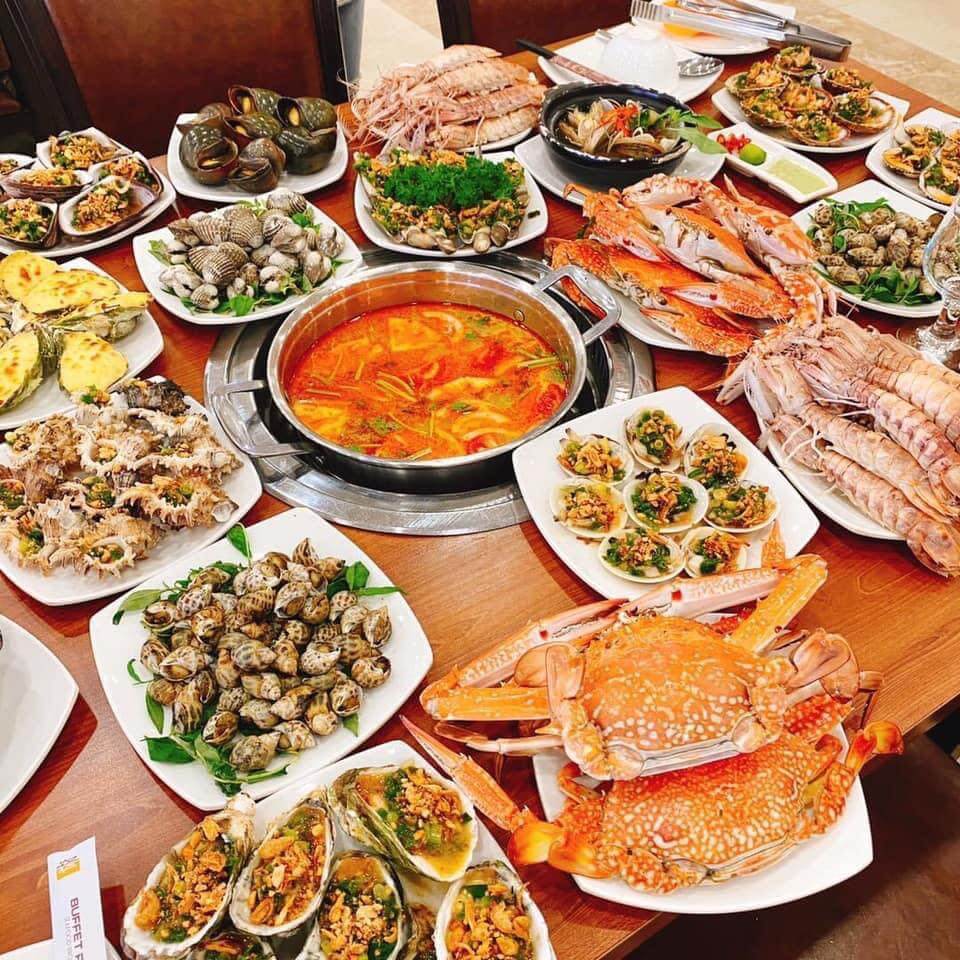 lẩu hải sản Hà Nội-Buffet Poseidon