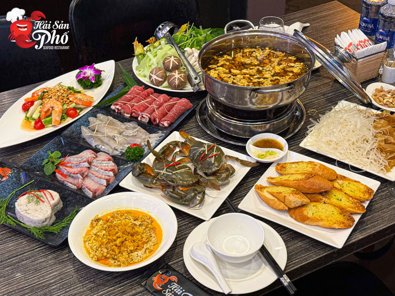 lẩu hải sản Hà Nội-Hải Sản Phố
