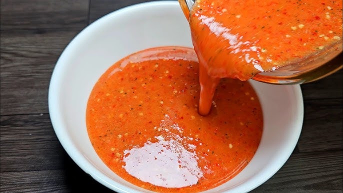 muối chấm hải sản - muối ớt đỏ