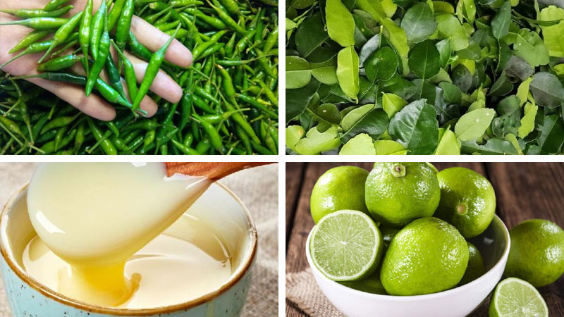Làm muối ớt xanh bằng sữa đặc