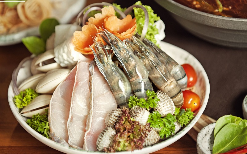 nguyên liệu cách làm nước lẩu hải sản
