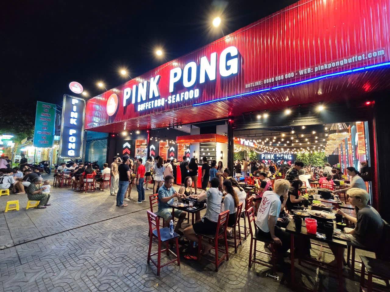 Pink Pong Buffet nướng giá rẻ tại TPHCM