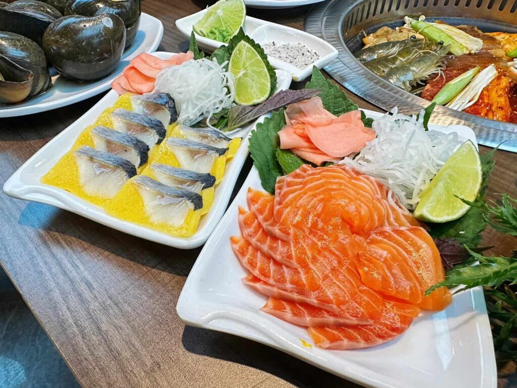 buffet hải sản sài gòn-nguyên liệu hải sản poseidon