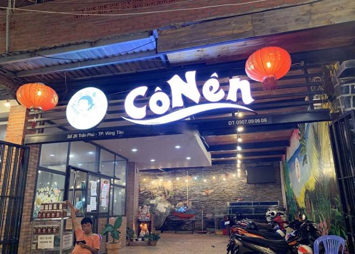 quán hải sản Vũng Tàu- Nướng cô Nên
