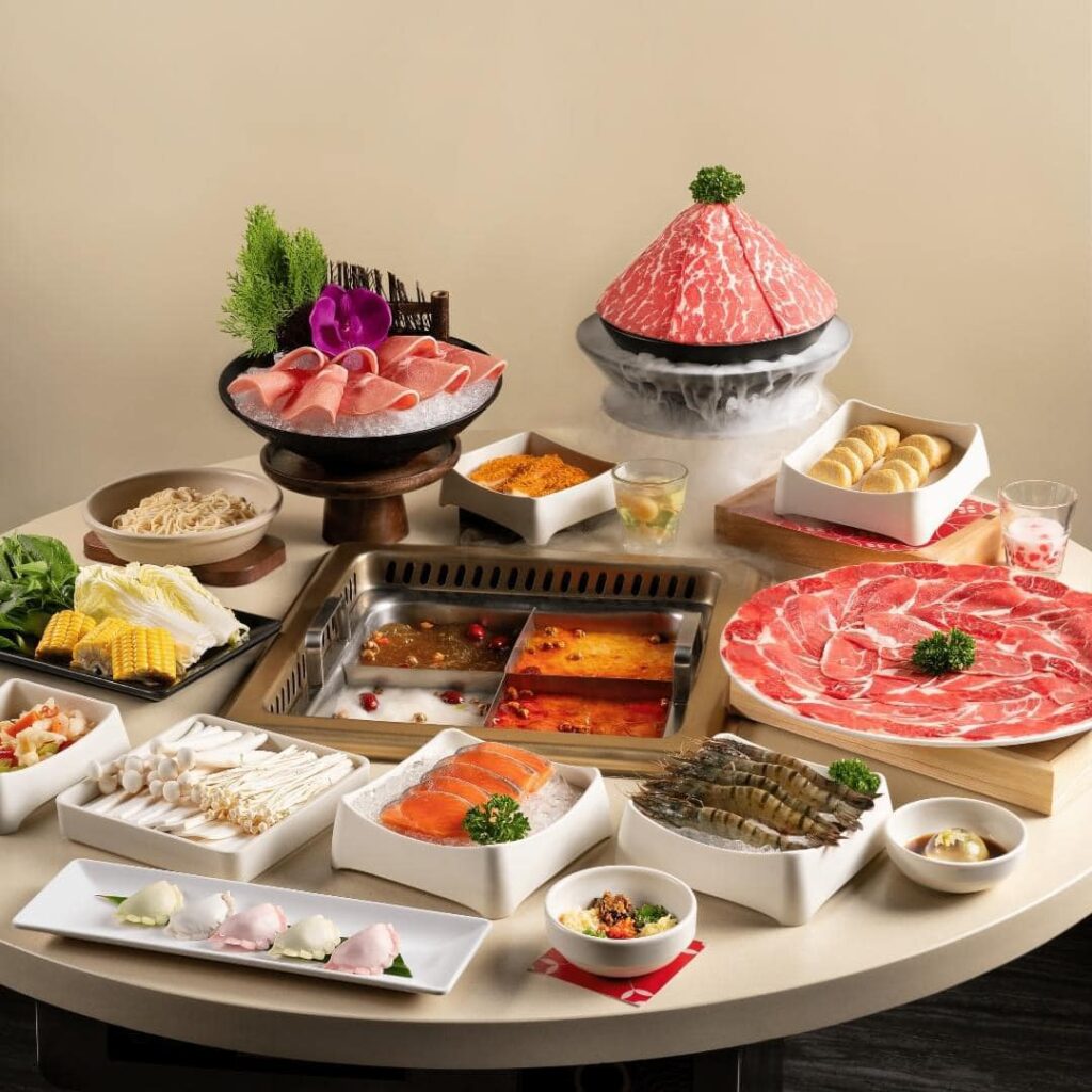 buffet hải sản sài gòn-buffet lẩu đài loan