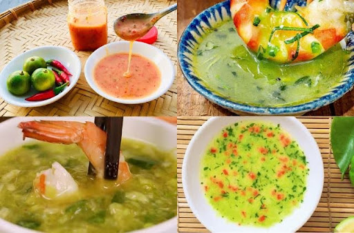cách pha nước chấm tôm hấp